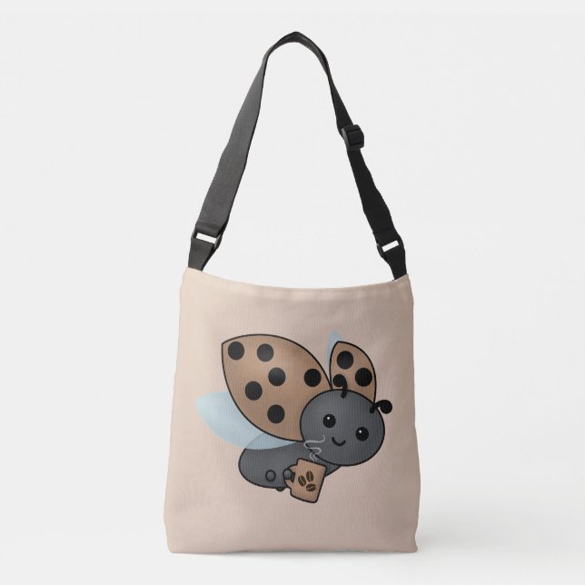 Café Boire Ladybug Crossbody Sac (Devant)