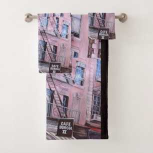 Cafe Borgia, SOHO Bath Towel Set