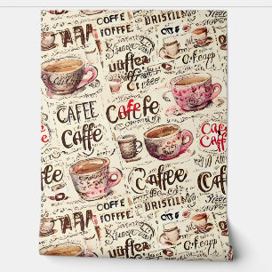 Café boutique Papier peint