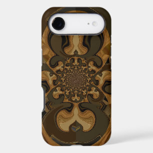 Café Brown Flux Kaleidoscope Art Imprimer