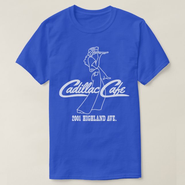 Café Cadillac Witress TShirt (Design devant)