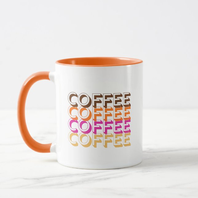 Café Café Café Café... Mug (Gauche)