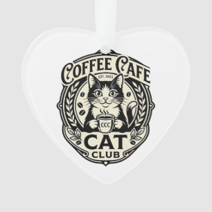 Café Café Chat Drôle Chat Graphique - Café Café Ca