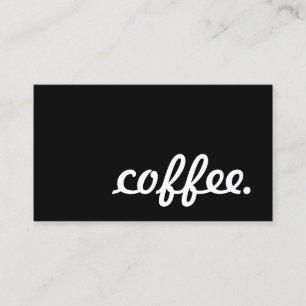 café. carte perforée de fidélité