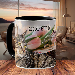 Café Chats et livres Mug