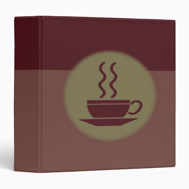 Café chaud Avery Classeur (Devant/Côté)