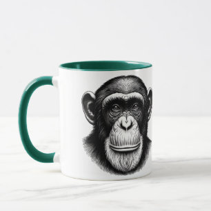 Café chimpanzé Mug