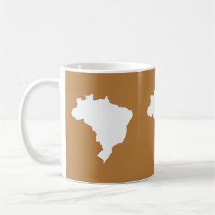 Café Com Leite Festive Brazil at Emporio Moffa Coffee Mug