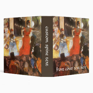 Cafe Concert at Les Ambassadeurs by Edgar Degas Binder