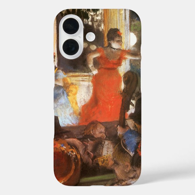 Cafe Concert at Les Ambassadeurs by Edgar Degas Case-Mate iPhone Case (Back)