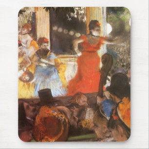 Cafe Concert at Les Ambassadeurs by Edgar Degas Mouse Pad
