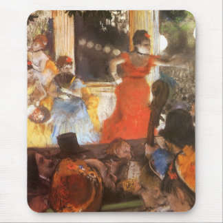 Cafe Concert at Les Ambassadeurs by Edgar Degas Mouse Pad