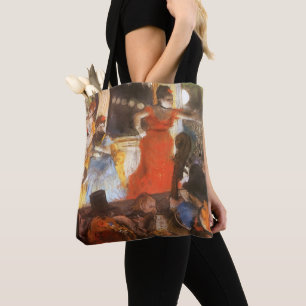 Cafe Concert at Les Ambassadeurs by Edgar Degas Tote Bag