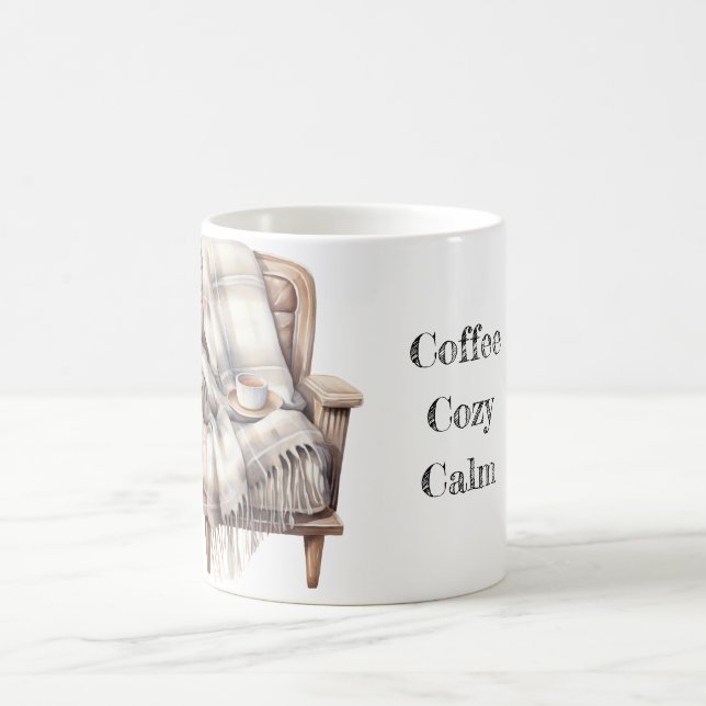 Café, Cosy, Calme : Mug À Thème Relaxant (Centre)