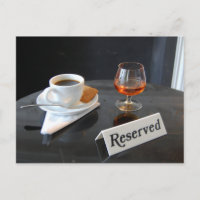 Café Culture Postcard