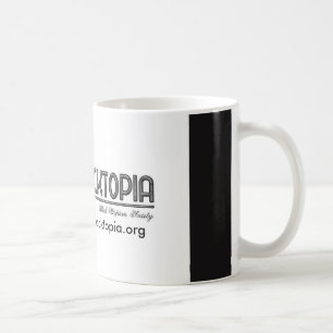 Café de Blacktopia et tasse classiques de thé