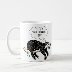 Café de citation de paresse de tasse de Shuh Duh