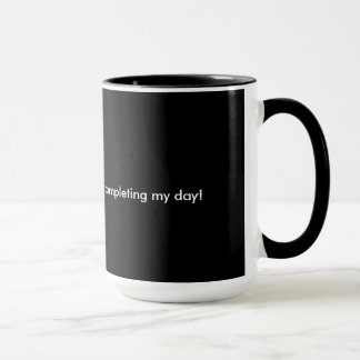Café de Merci tasse blanche classique de 15 onces