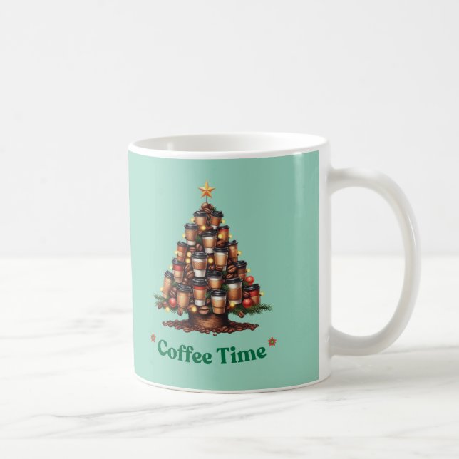 Café de Noël Café Mug (Droite)