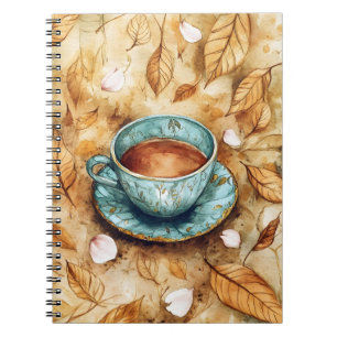 "Café de olla," a traditional Mexican beverage.   Notebook