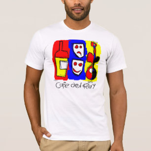 Cafe Del Ray - Guitar T-Shirt
