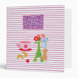 Cafe des fleurs binder
