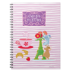 Cafe des fleurs notebook