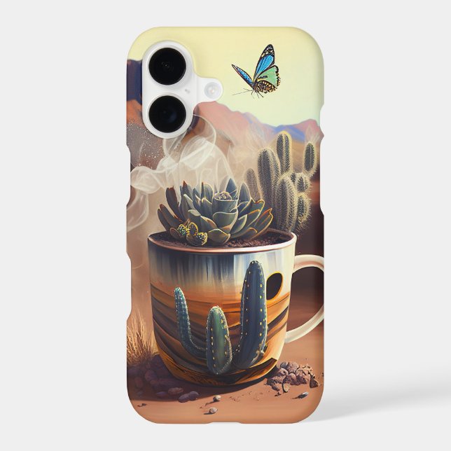 Café Desert Cactus, Canyon du café du matin (Verso)