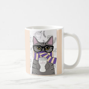 CAFÉ D'HIVER MUGS AMOUREUX DE LES CHATS