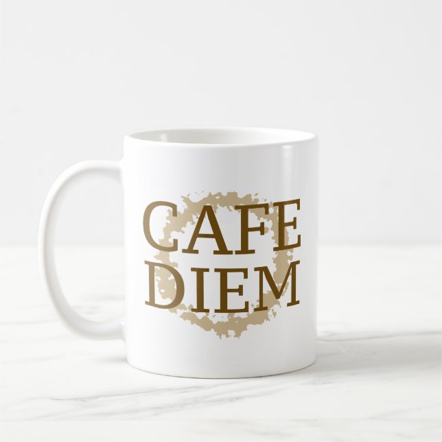 Café Diem Café Mug (Gauche)