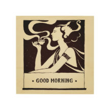 Café du bon matin sur mesure Art Nouveau Femme