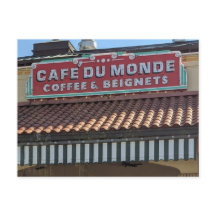 Cafe Du Monde Beignet Postcard