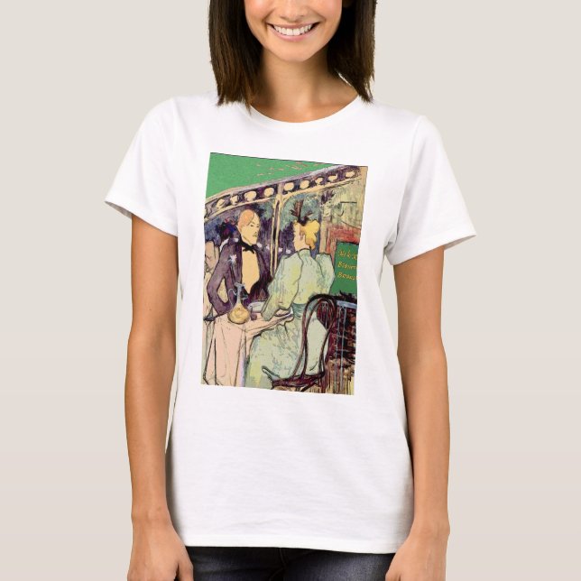 Cafe Du Monde Vintage Style T-Shirt (Front)