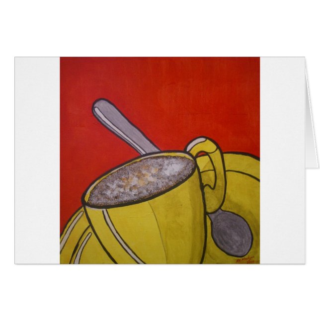 Café écumeux (Devant horizontal)