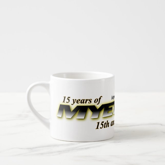 Café (Espresso) Mug de MYETV - 15 ans (Gauche)