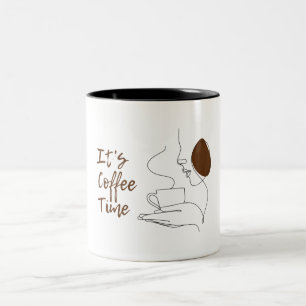 Café esthétique Brown temps Mug