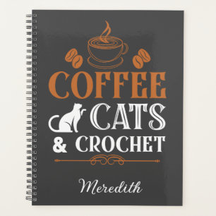 Café et Crochet Spiral Planner