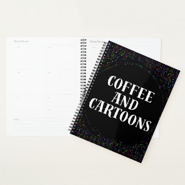 Café et dessins animés (Devant avec enveloppe)