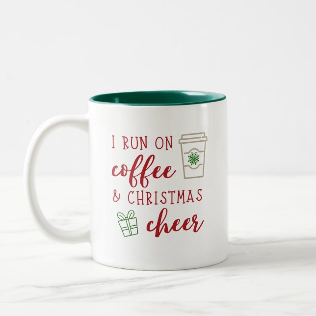Café et Mug à la fête de Noël (Gauche)