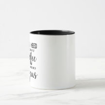 Café et tasse de Jésus
