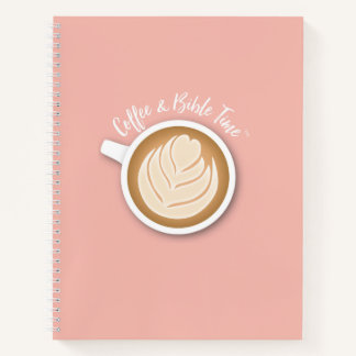 Café et Temps Biblique (Logo) Journal rose