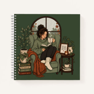Café Filles Cozy Livres Journées Pluvieuses Design
