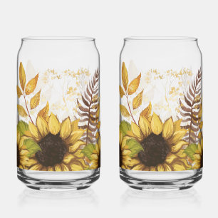 Café glacé floral rustique & Été