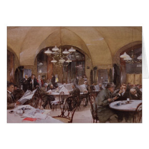 Café Griensteidl, Vienne, 1890