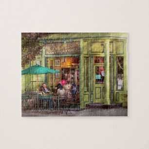 Cafe - Hoboken, NJ - Empire Coffee & Tea Jigsaw Puzzle