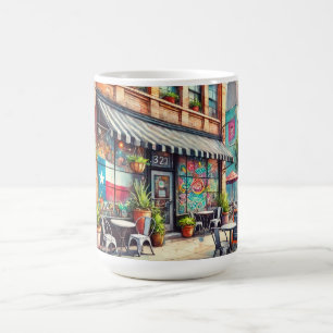Cafe in Houston Texas Coffee Mug