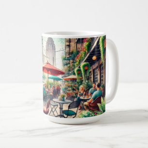 Cafe in Houston Texas Coffee Mug