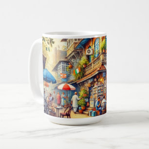 Cafe in Mumbai India Coffee Mug