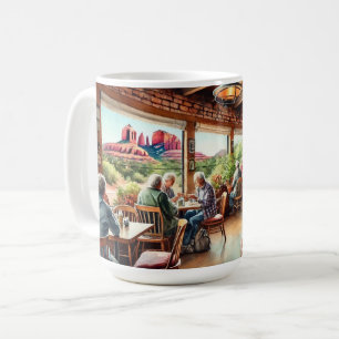 Cafe in Sedona Arizona Coffee Mug