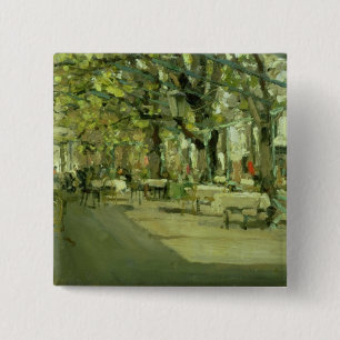 Cafe in Yalta, 1905 2 Inch Square Button